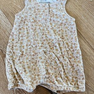 Floral Print Kids One Piece